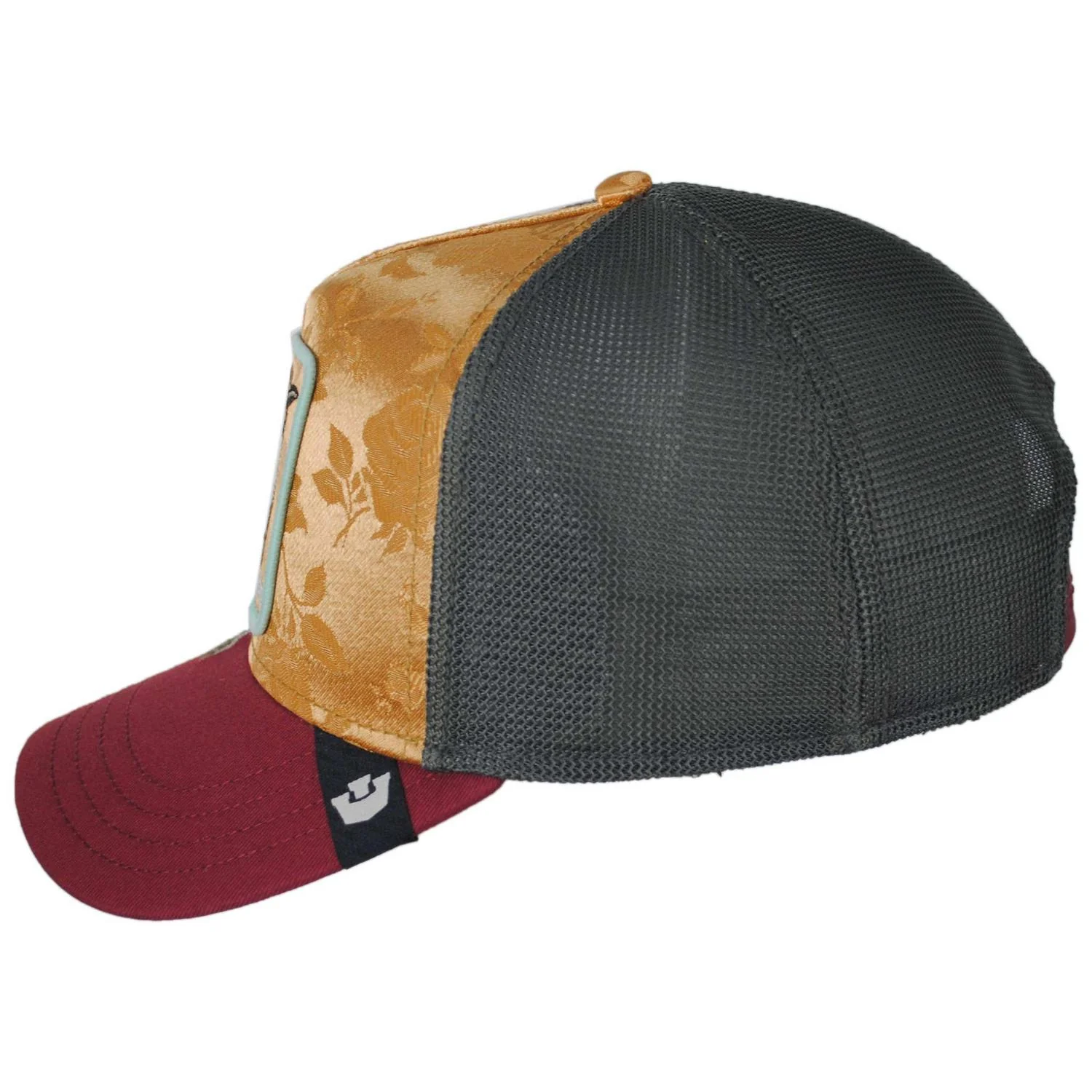 Costa Rica Thrush Jacquard Mesh Trucker Snapback Baseball Cap - Image 3