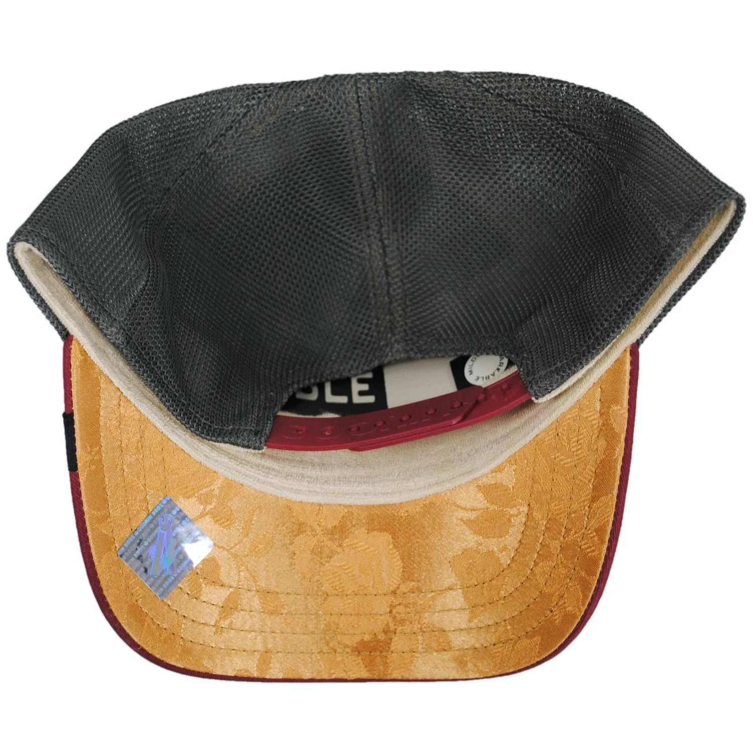 Costa Rica Thrush Jacquard Mesh Trucker Snapback Baseball Cap - Image 4