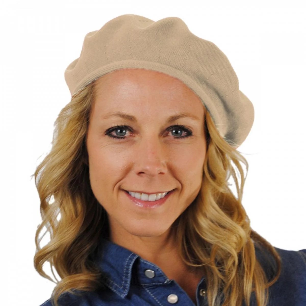 Cotton Beret - 10.5 inch Diameter - Image 3