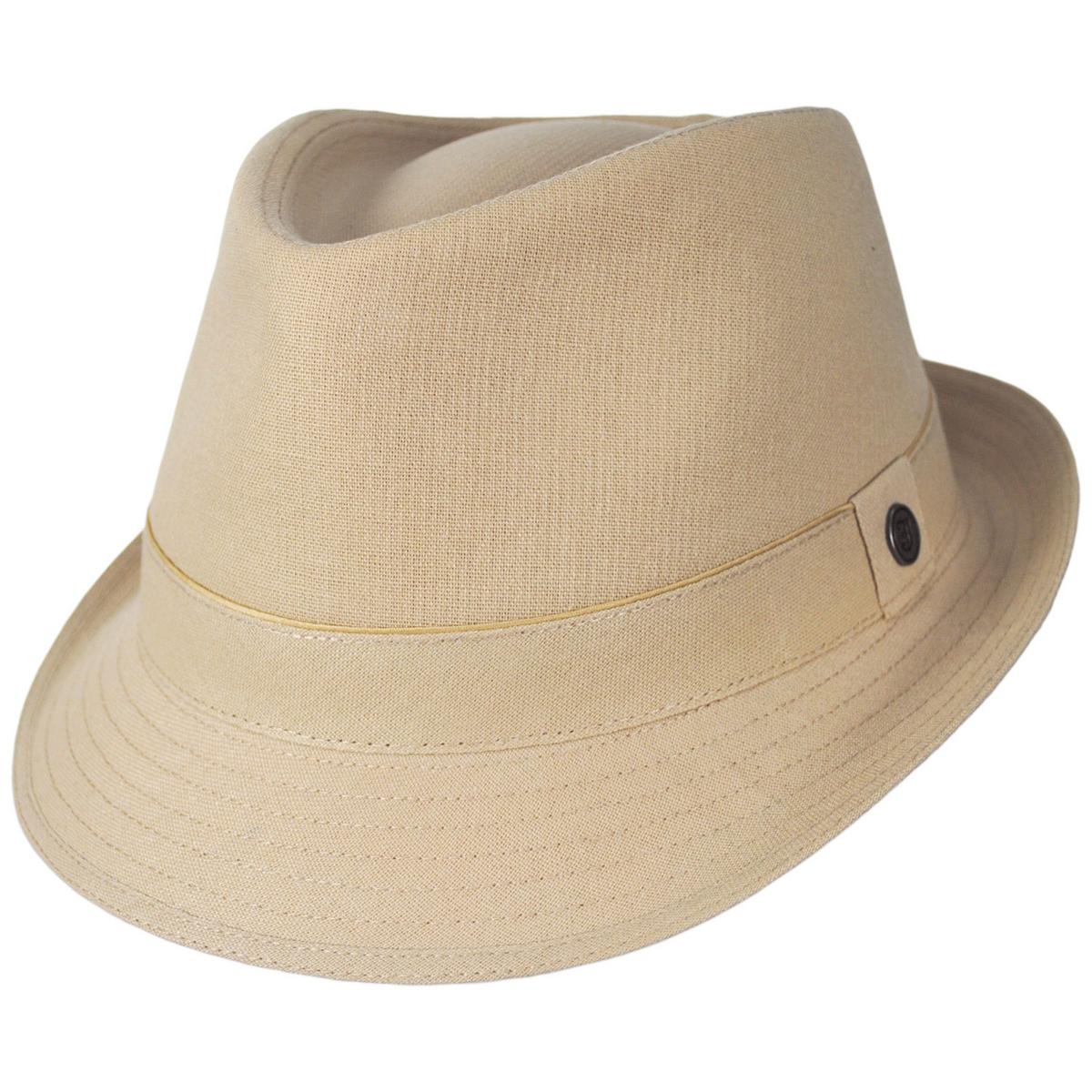 Cotton Trilby Fedora Hat - Image 6