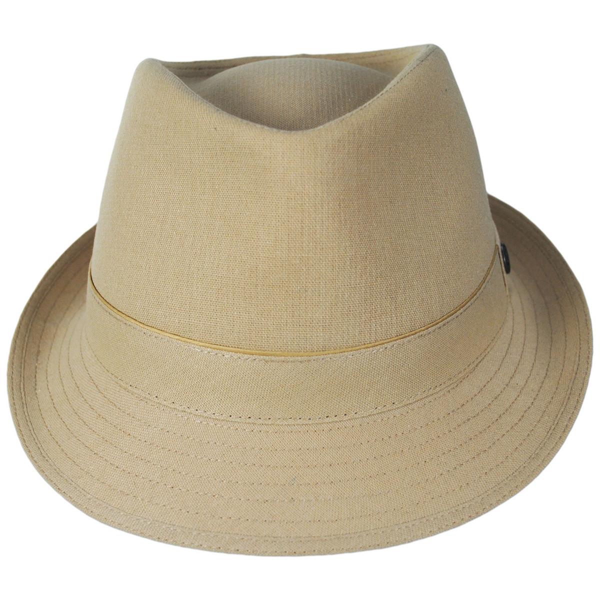 Cotton Trilby Fedora Hat - Image 7
