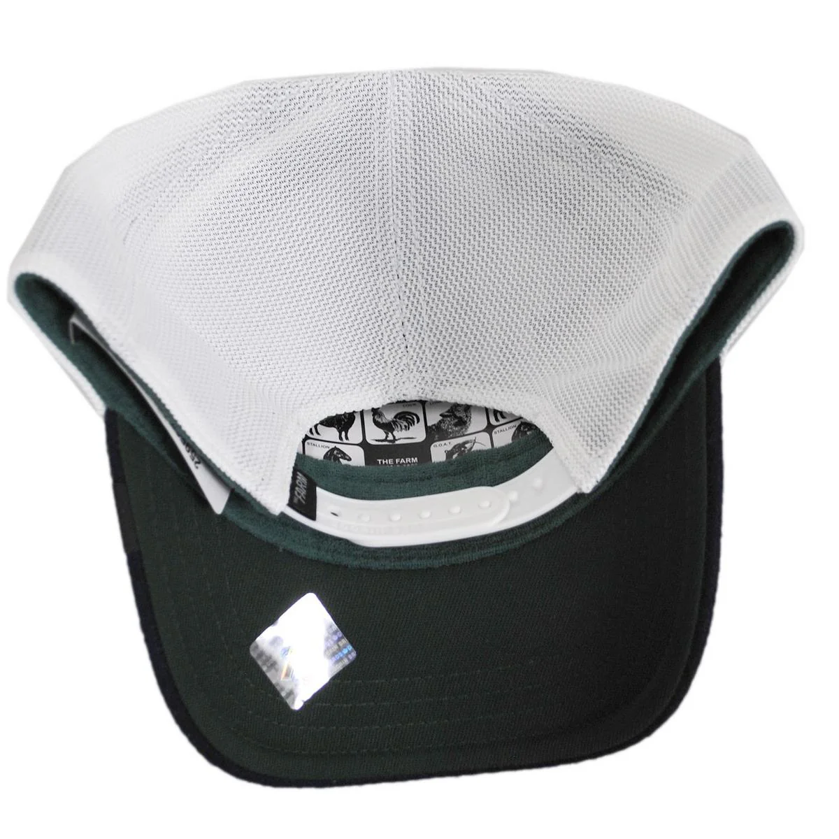 Cow British Plaid Mesh Trucker Snapback Baseball Cap - Image 4