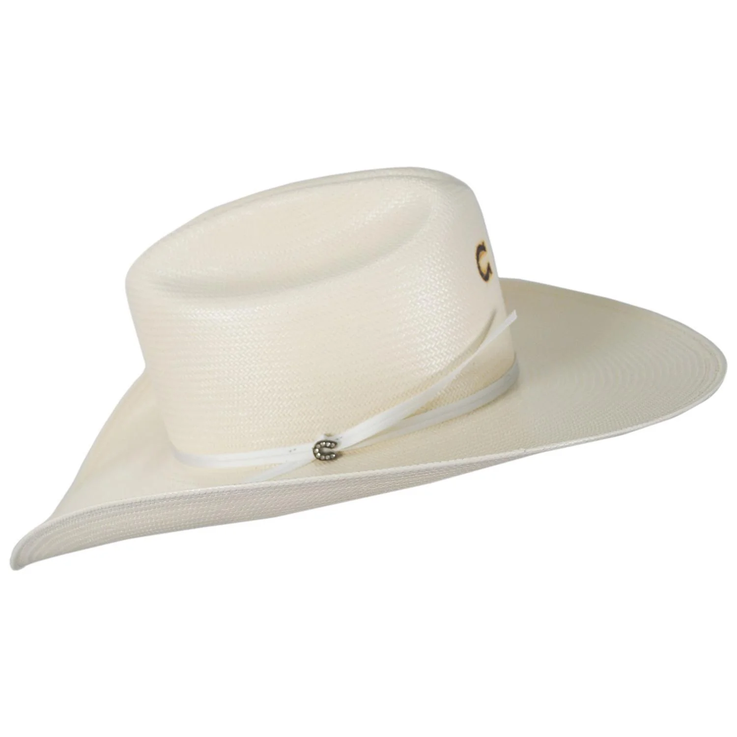 Cowgirl Shantung Straw Western Hat - Image 3