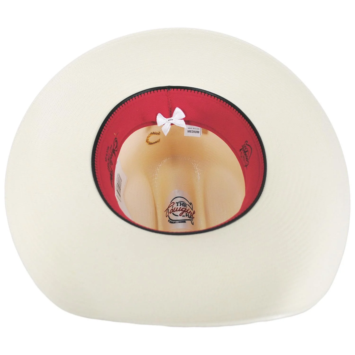 Cowgirl Shantung Straw Western Hat - Image 5