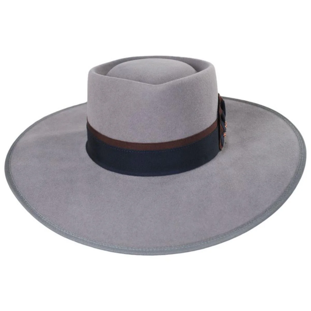 Cowpuncher Wool and Angora Felt Gambler Hat - Image 10