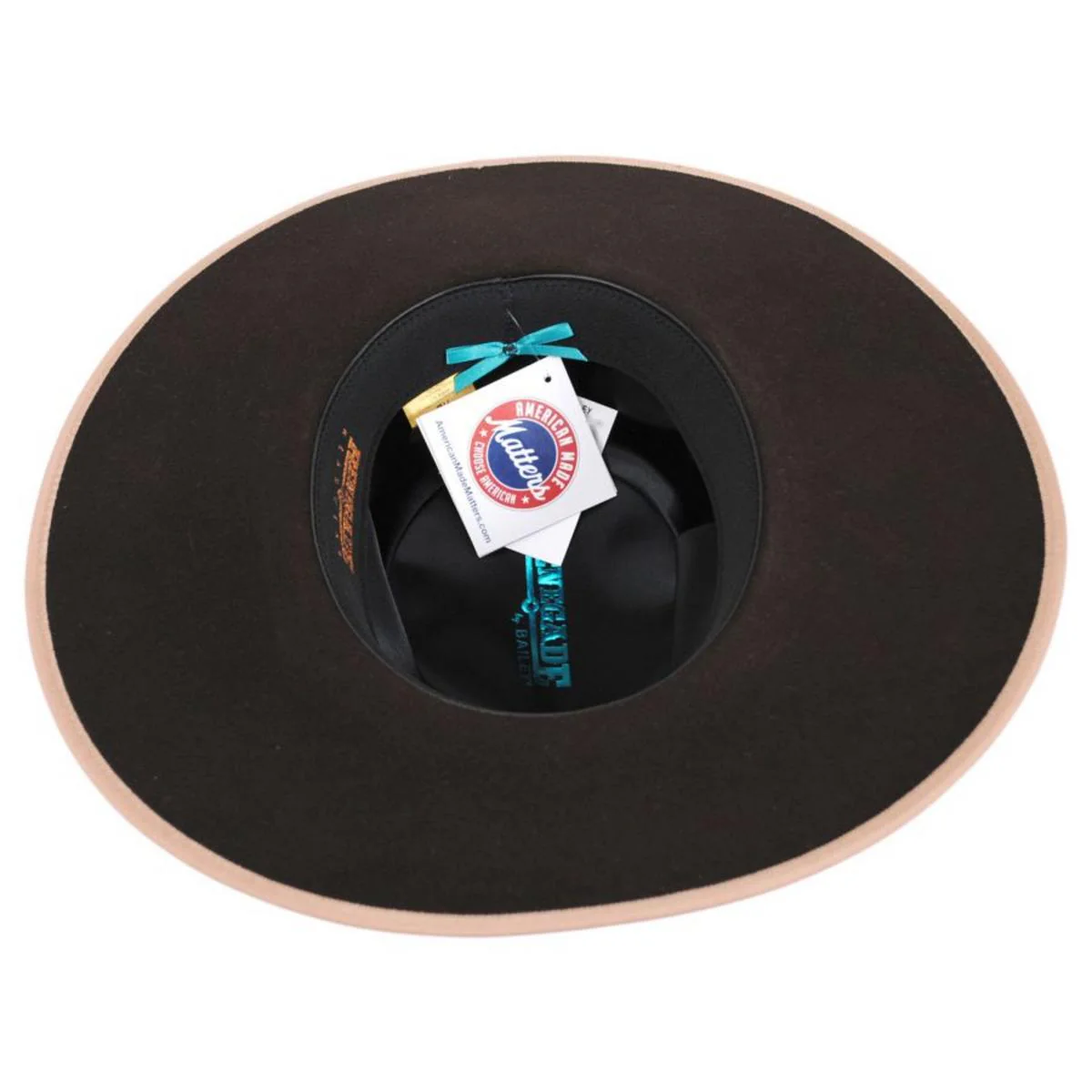 Cowpuncher Wool and Angora Felt Gambler Hat - Image 4