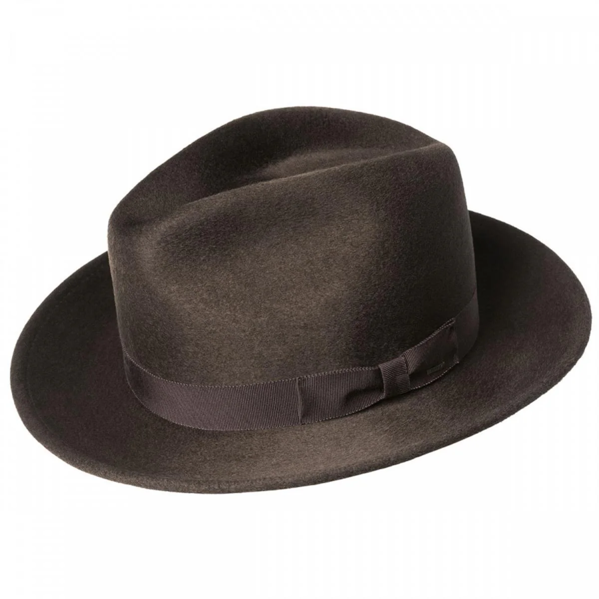 Criss Wool LiteFelt Long Teardrop Fedora Hat - Image 5