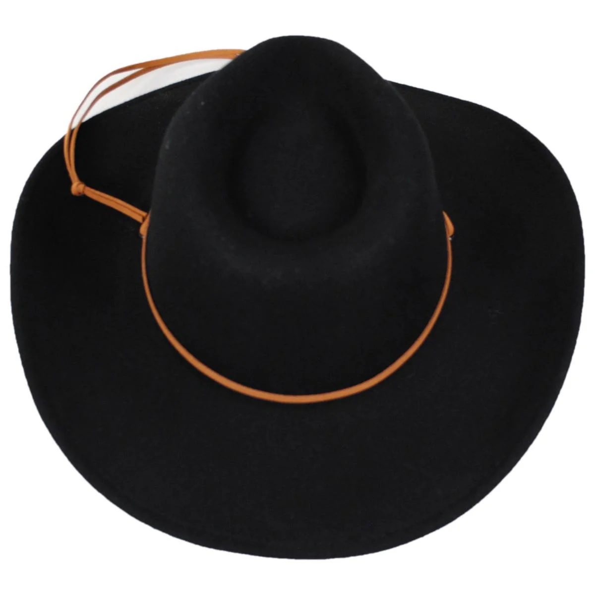 Crushable Wool Felt Chincord Outback Hat - Image 5