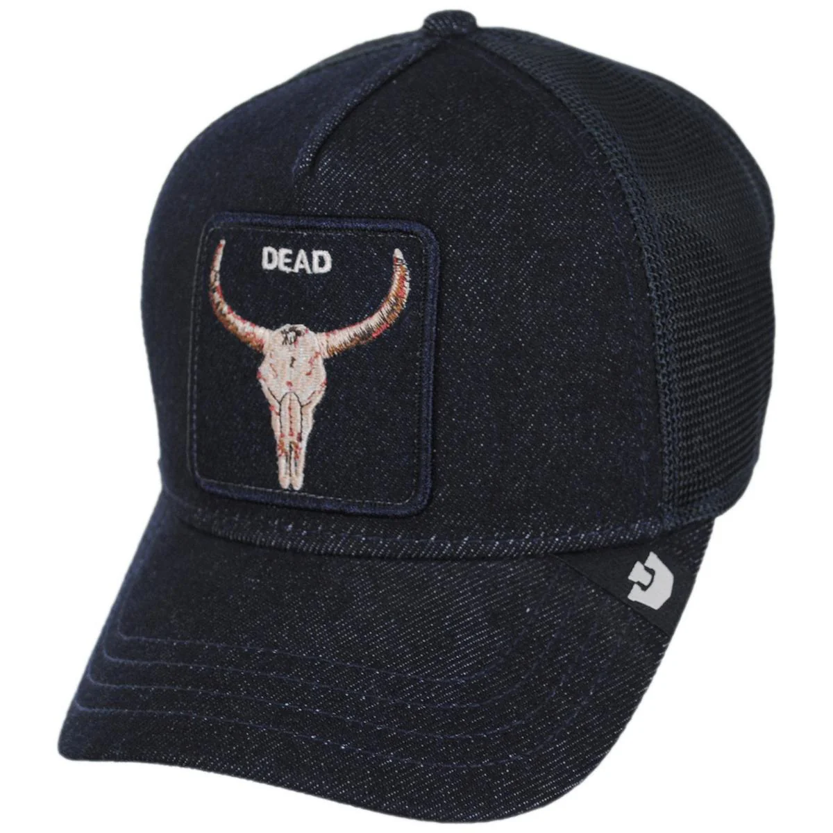 Dead Denim Mesh Trucker Snapback Baseball Cap