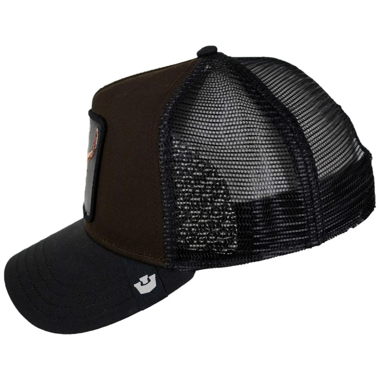 Dead Skull Mesh Trucker Snapback Baseball Cap - Image 7