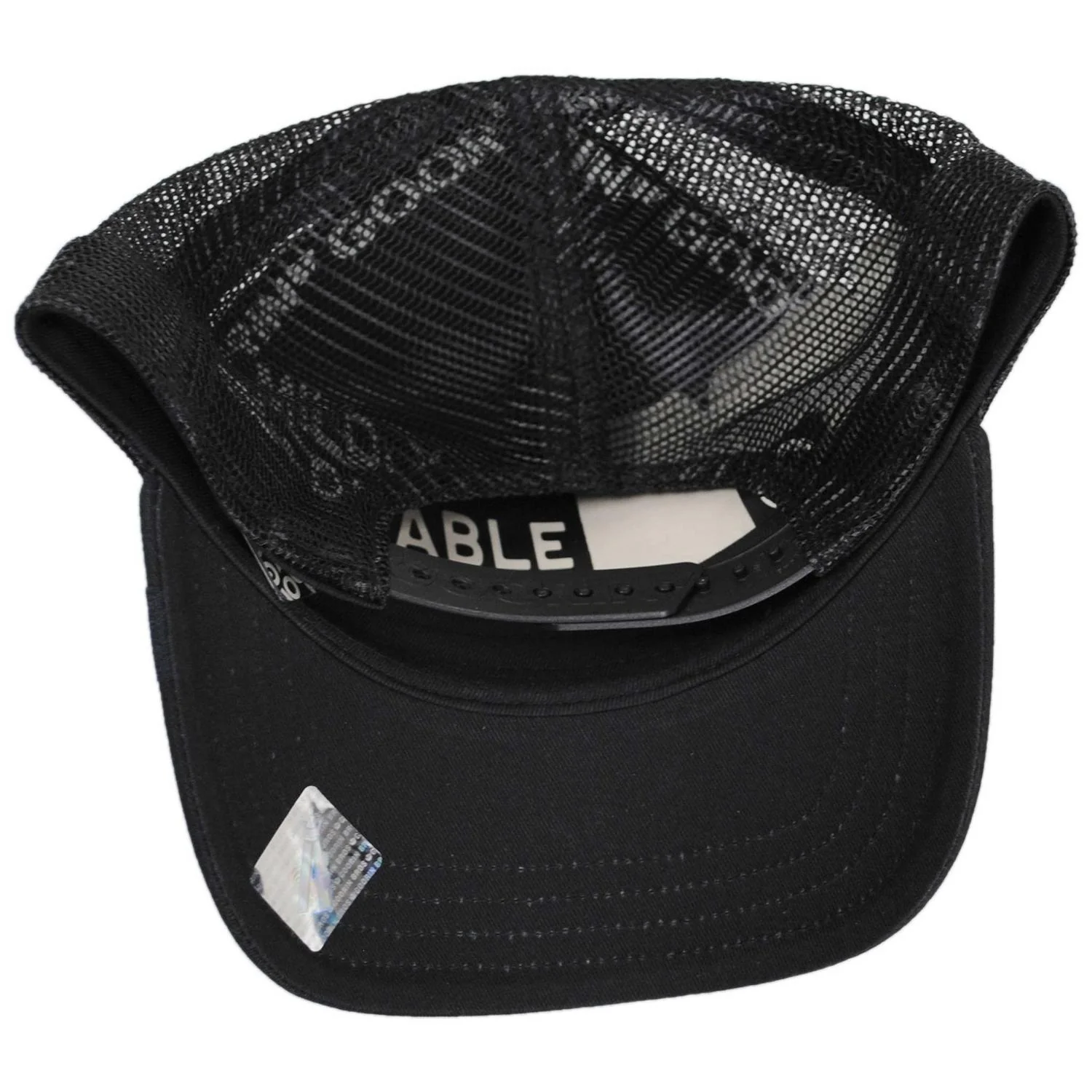 Dead Skull Mesh Trucker Snapback Baseball Cap - Image 8
