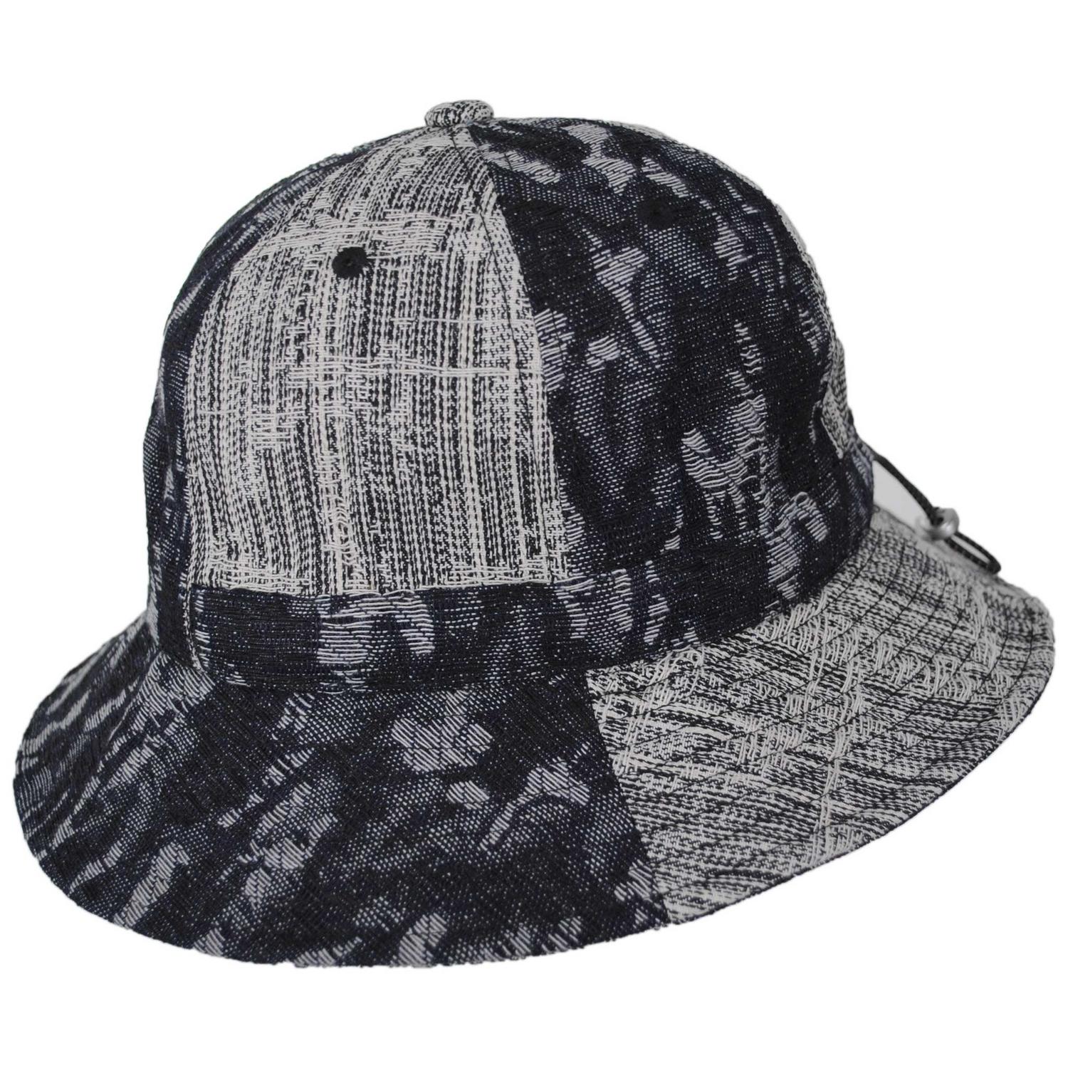 Denim Mashup Casual Bucket Hat - Image 11