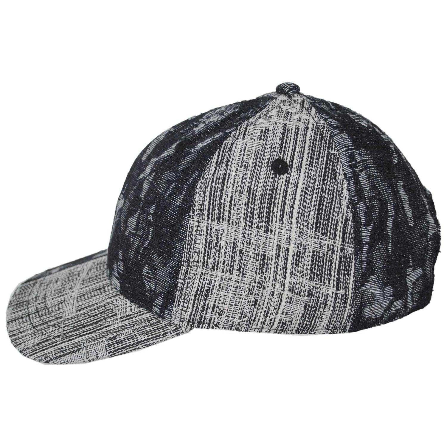 Denim Mashup Strapback Baseball Cap Dad Hat - Image 10