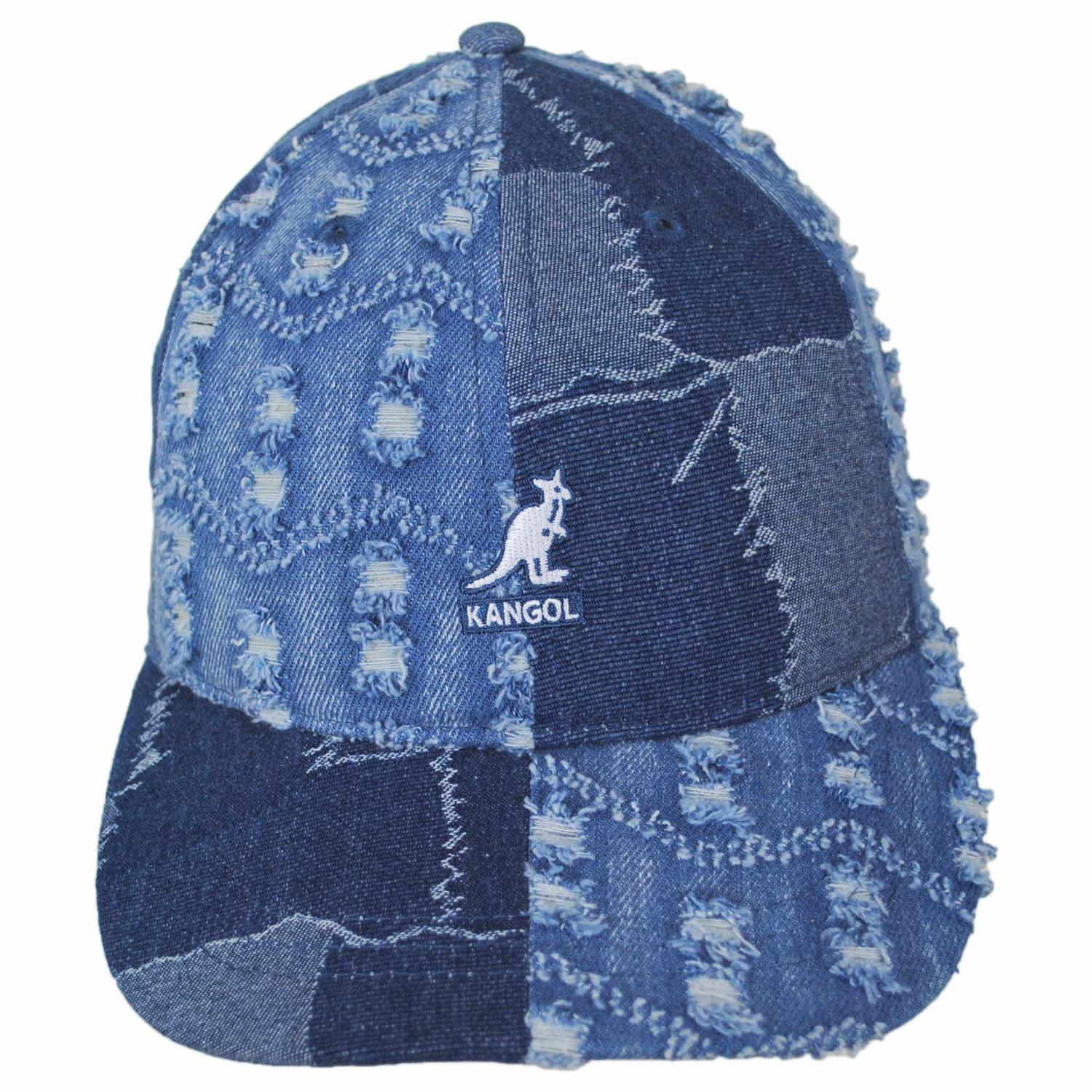 Denim Mashup Strapback Baseball Cap Dad Hat - Image 17