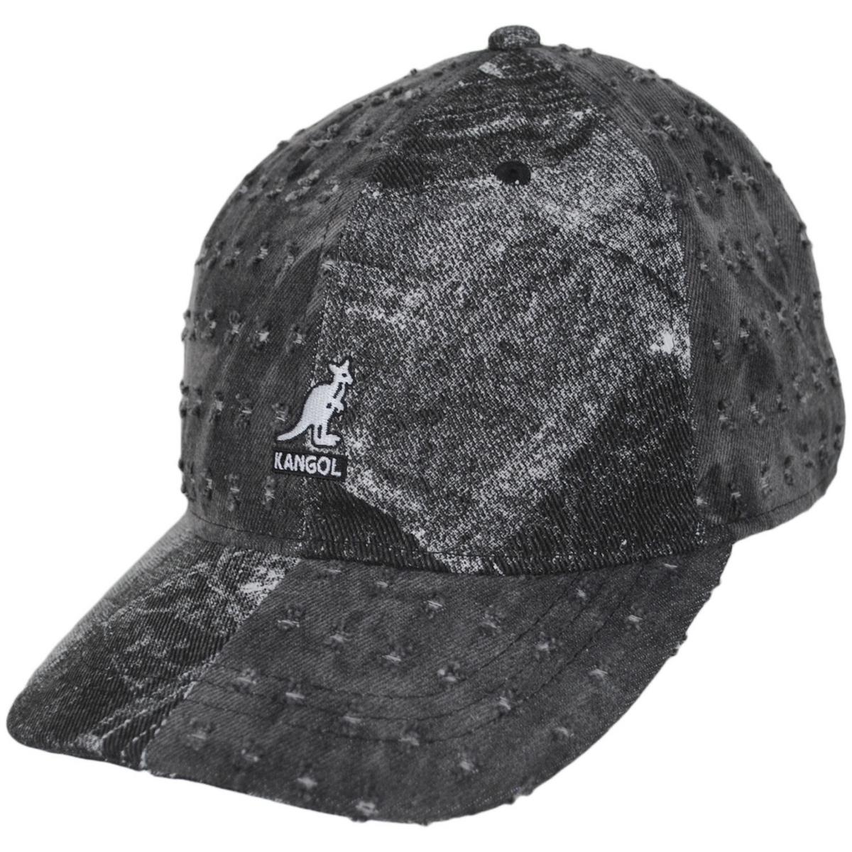 Denim Mashup Strapback Baseball Cap Dad Hat - Image 5