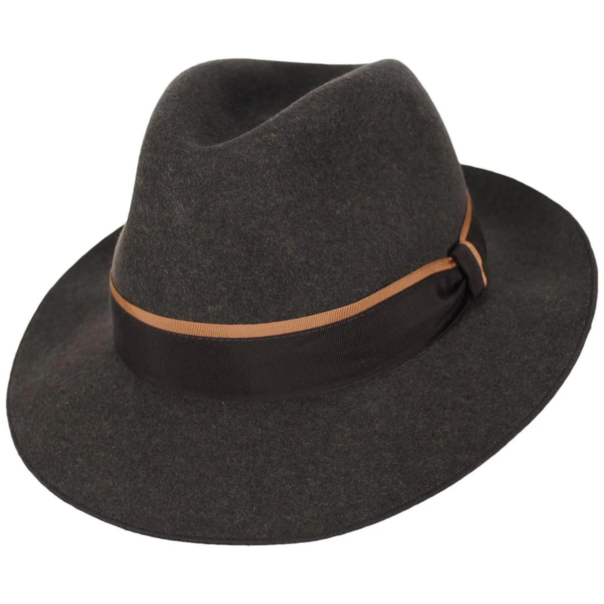 Desmond Crushable Wool Felt Fedora Hat - Image 5