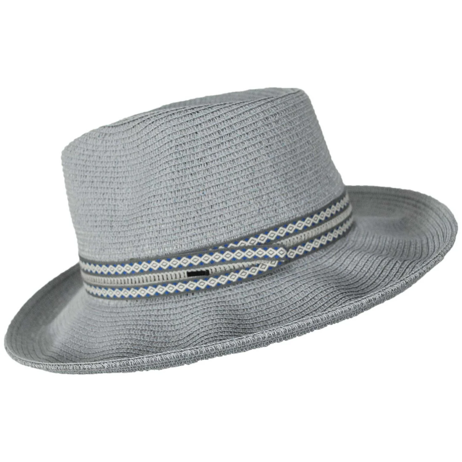 Deven Braided Toyo Straw Fedora Hat - Image 3