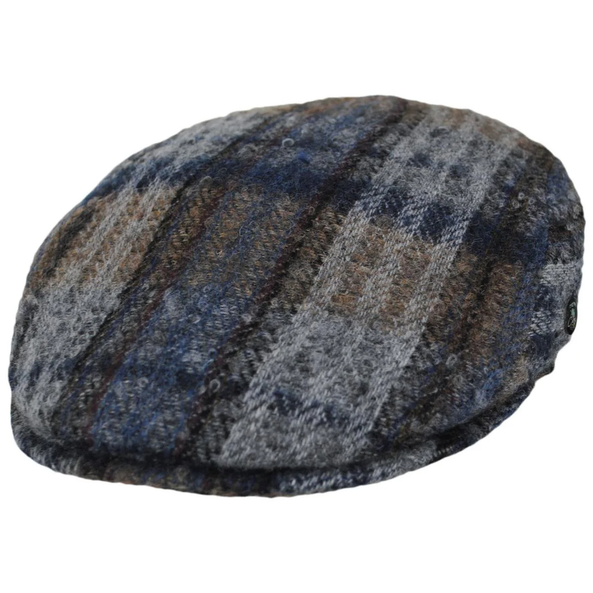 Donegal Tweed Wool Plaid Mix Ivy Cap