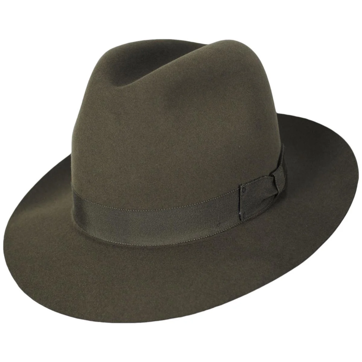 Draper III Fur Felt Fedora Hat - Image 10