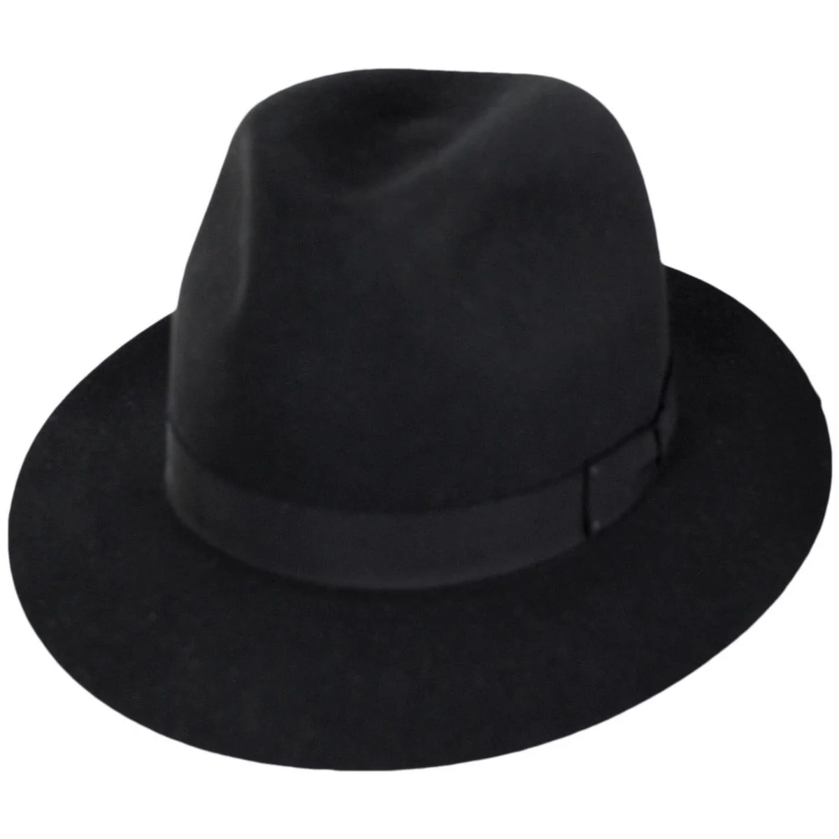 Draper III Fur Felt Fedora Hat - Image 2