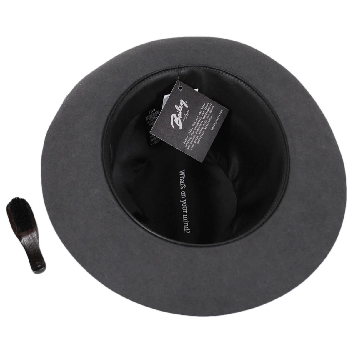Draper III Fur Felt Fedora Hat - Image 9