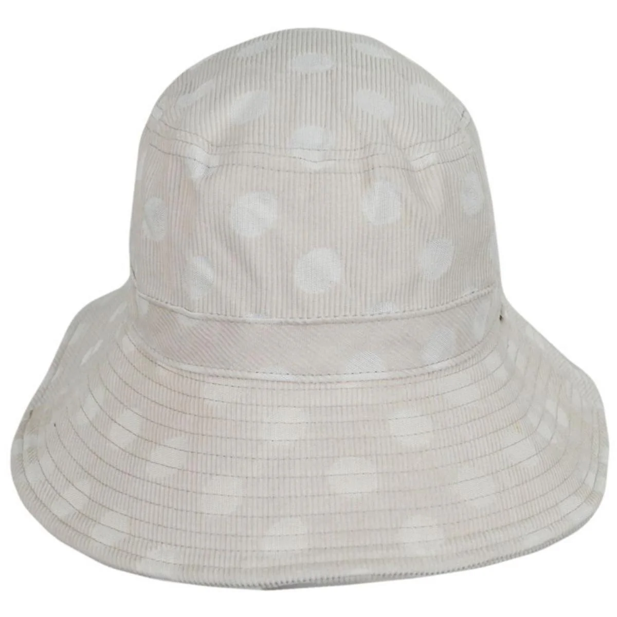 Dylan Cotton Blend Polka Dot Bucket Hat - FINAL SALE - Image 2