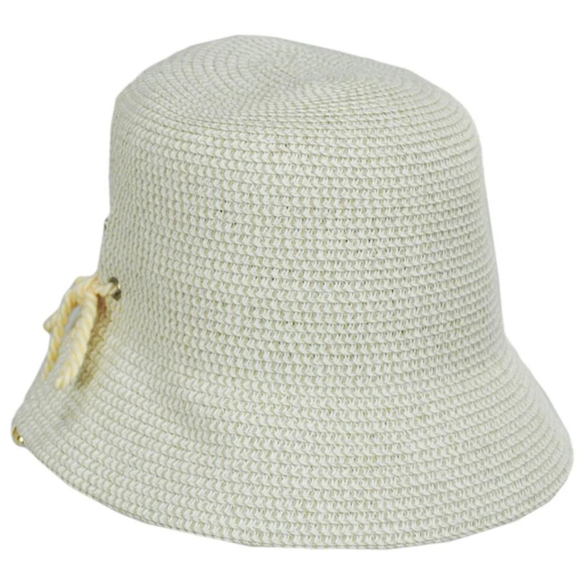 Edwina Toyo Straw Bucket Hat - Image 5