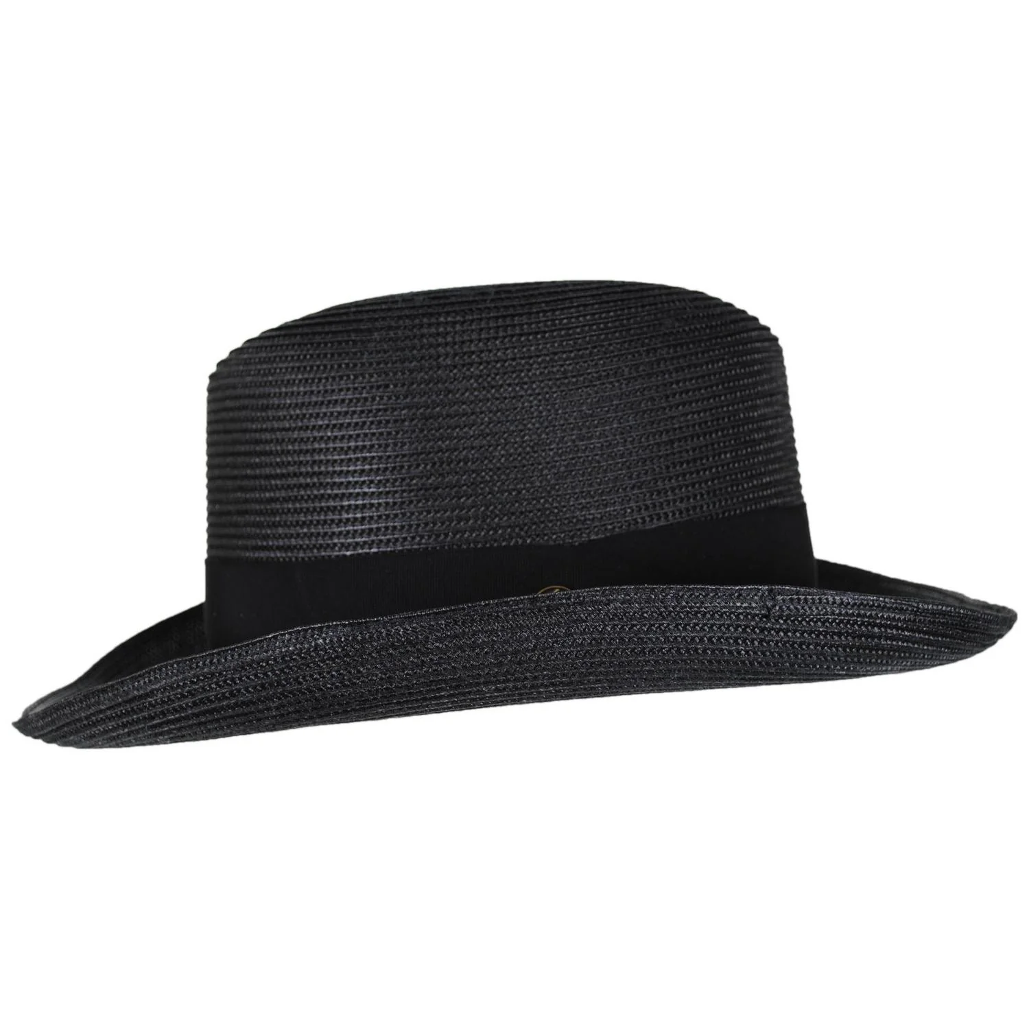 El Dorado Florentine Milan Straw Homburg Hat - Image 3