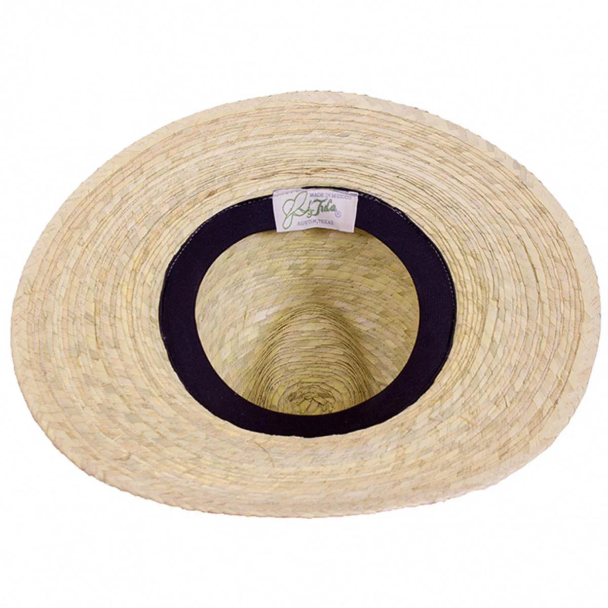 Explorer Palm Straw Safari Fedora Hat - Image 5