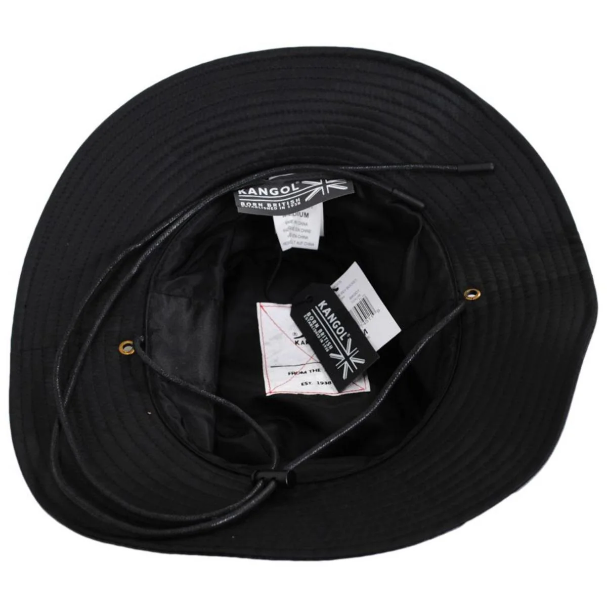 Reversible Faux Leather Bucket Hat - Image 4