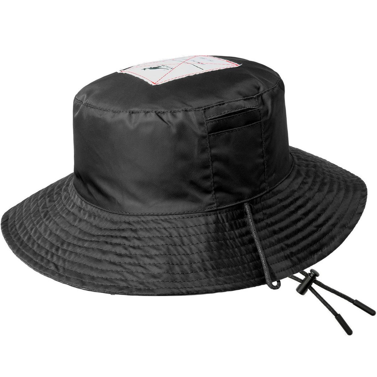 Reversible Faux Leather Bucket Hat - Image 5