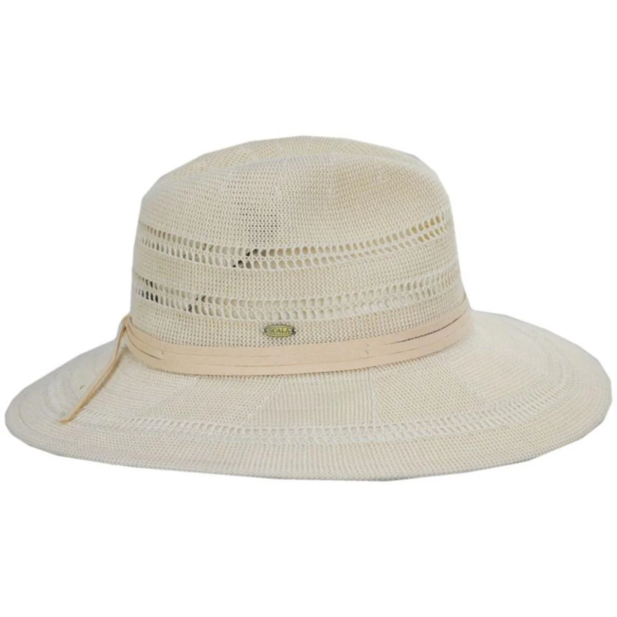 Felicity Knit Safari Fedora Hat - Image 7