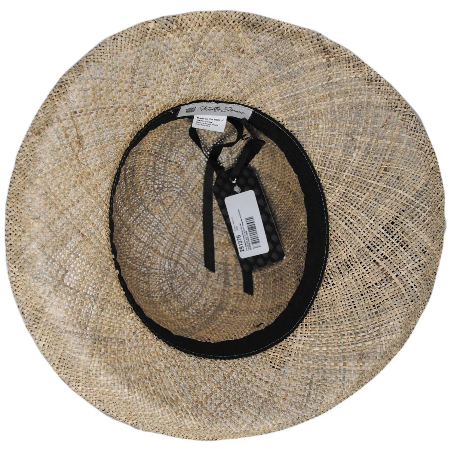 Fine Seagrass Straw Roller Sun Hat - Image 4