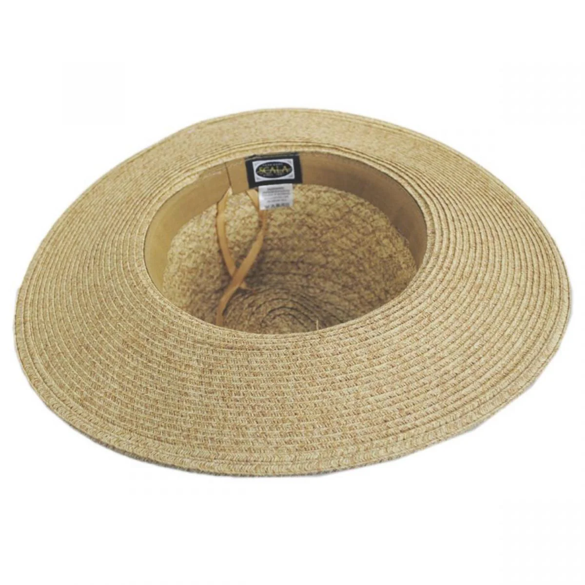 Florentino Toyo Straw Blend Safari Fedora Hat - Image 12