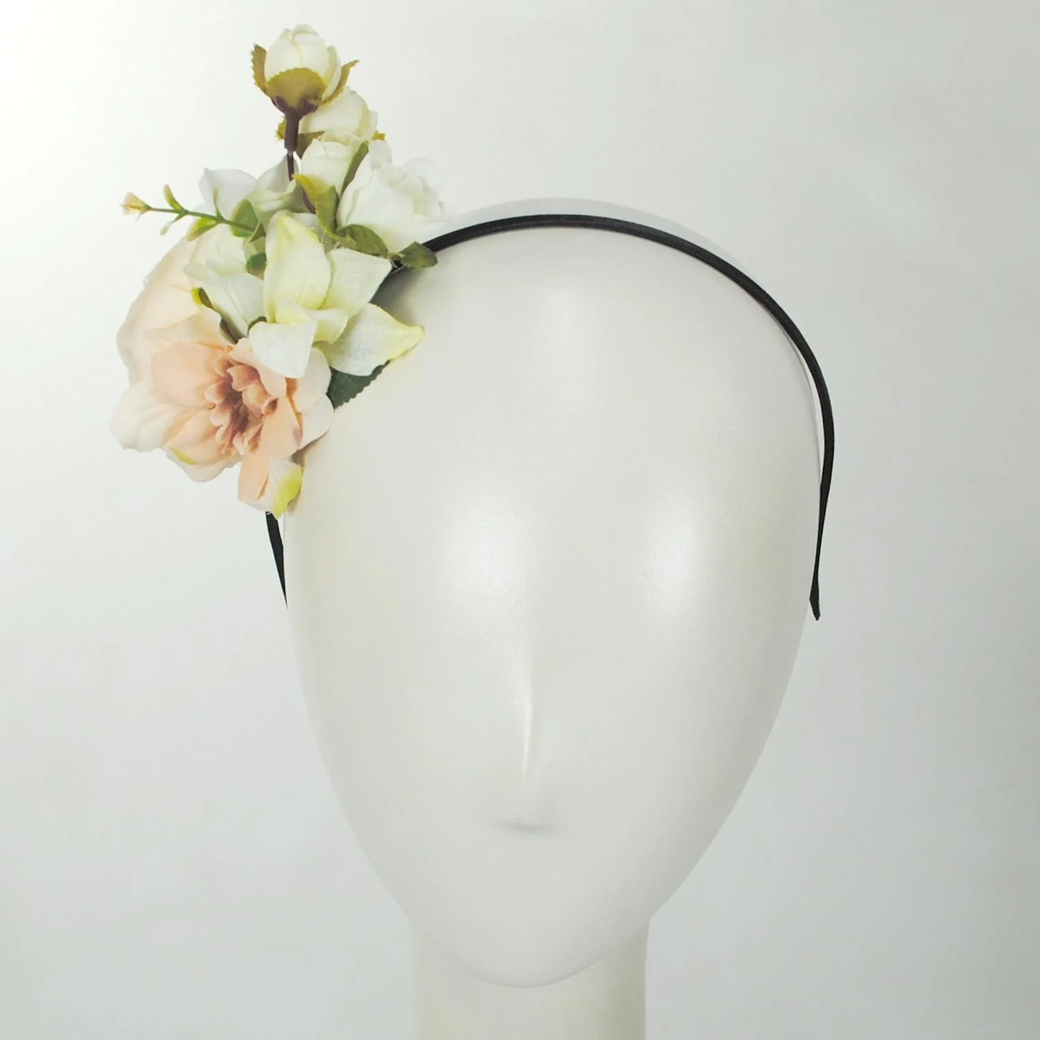 Flower Bouquet Fascinator Headband - Image 10