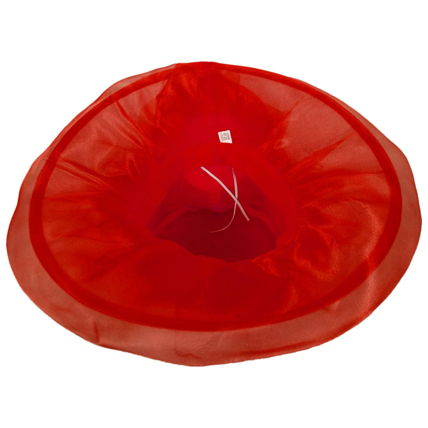 Flower Clip Organza Dress Hat - Image 5