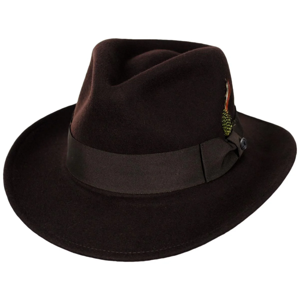 Ford Crushable Wool Felt Fedora Hat