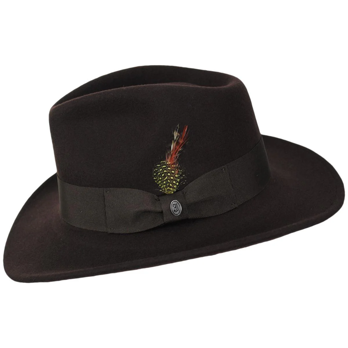 Ford Crushable Wool Felt Fedora Hat - Image 5