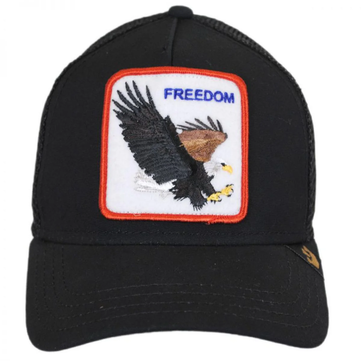 Freedom Mesh Trucker Snapback Baseball Cap - Image 2
