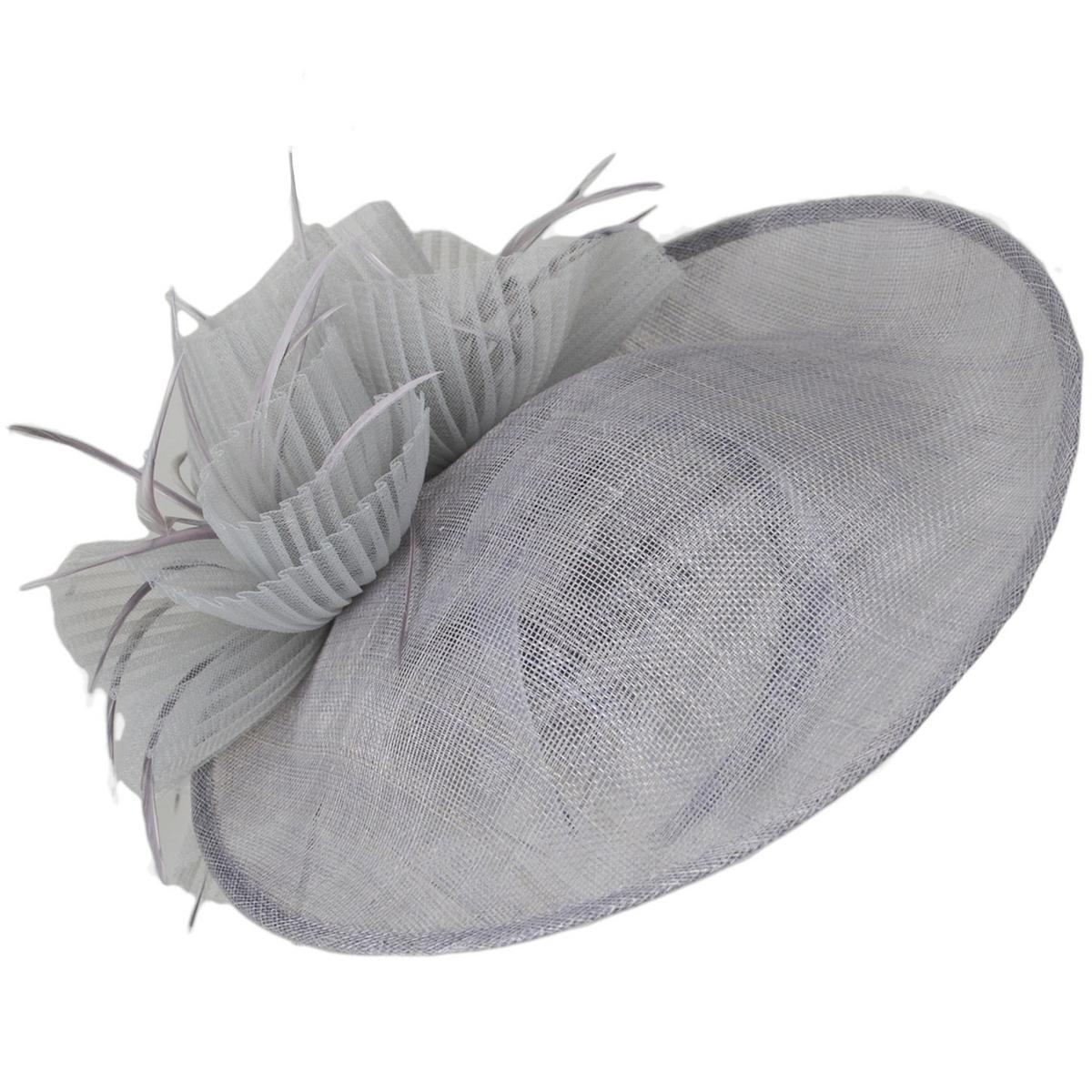 Fruncido Sinamay Straw Fascinator Hat