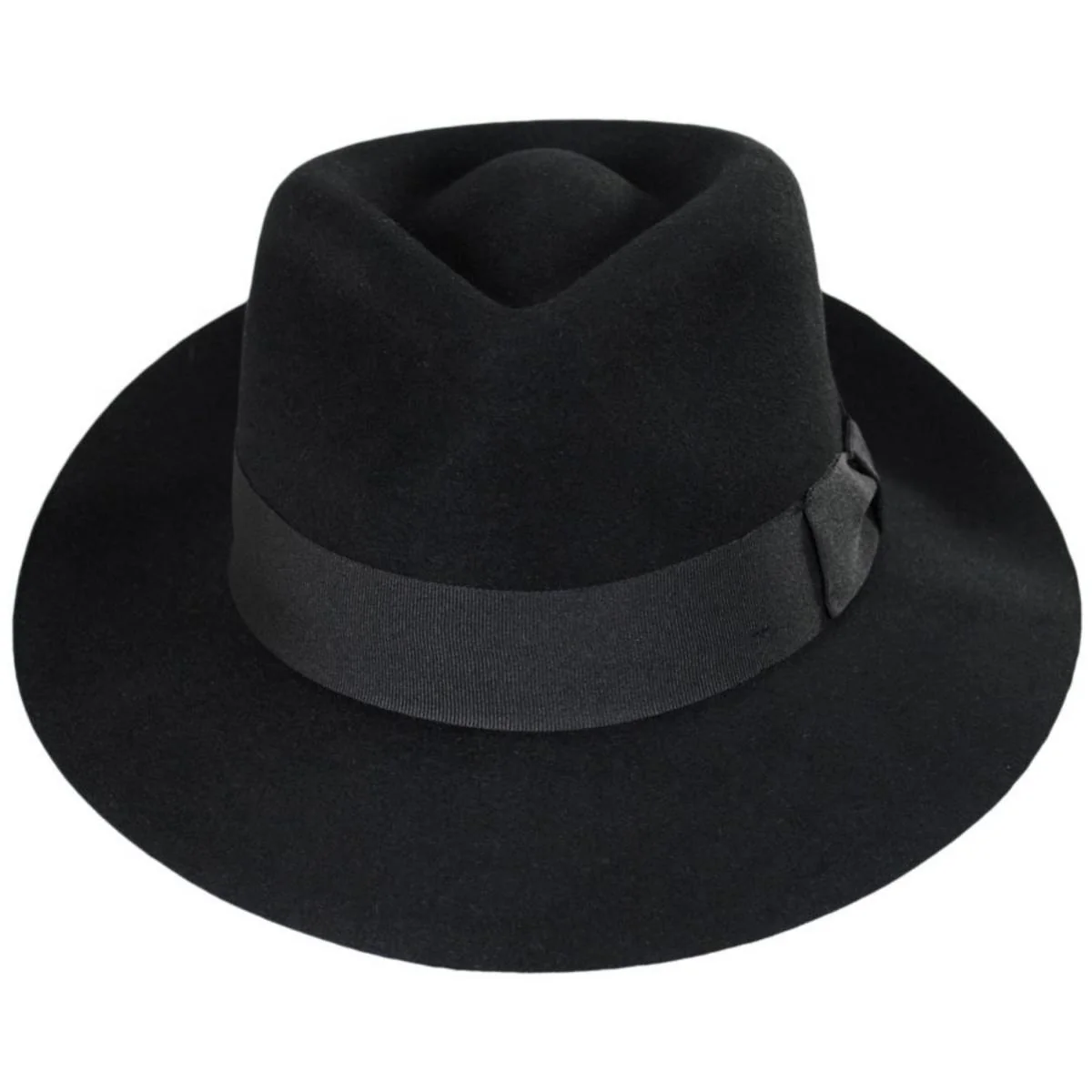 Fur Felt C-Crown Fedora Hat - Image 3