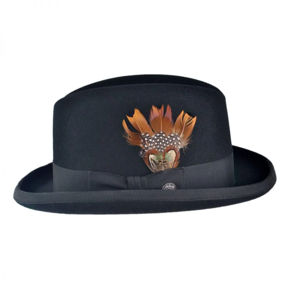 Fur Felt Homburg Hat - Image 3