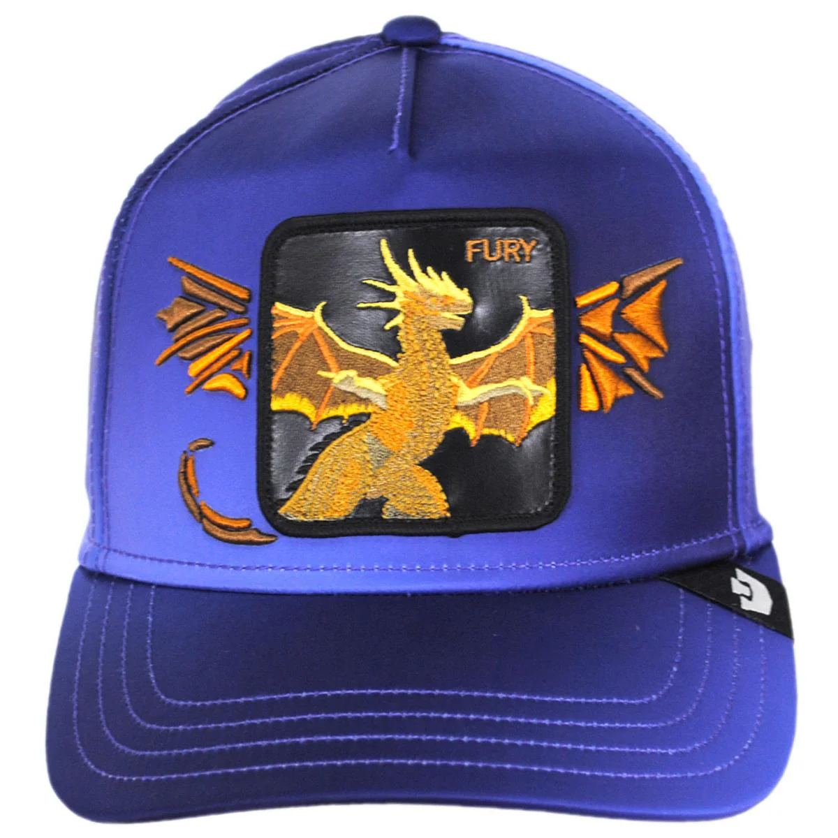 Fury 3D Wings Snapback Baseball Cap - Image 2