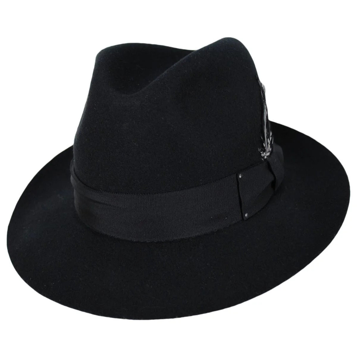 Heritage Gangster Wool Felt Fedora Hat