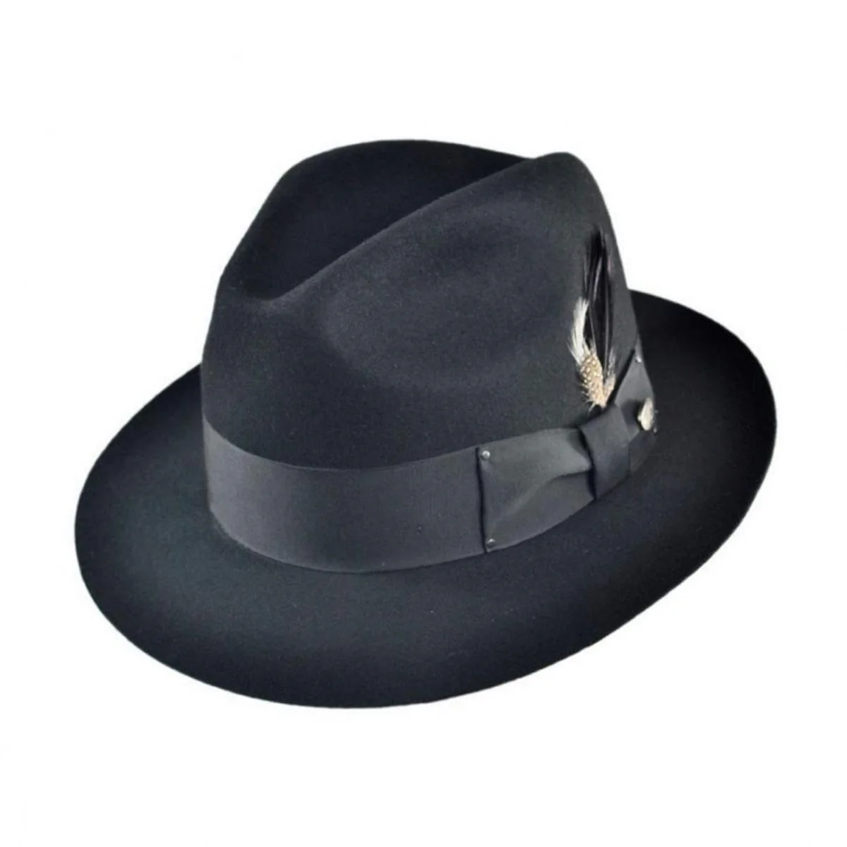 Heritage Gangster Wool Felt Fedora Hat - Image 5