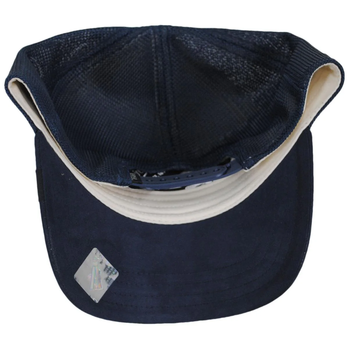 Goat Microsuede Mesh Trucker Snapback Baseball Cap - Image 4