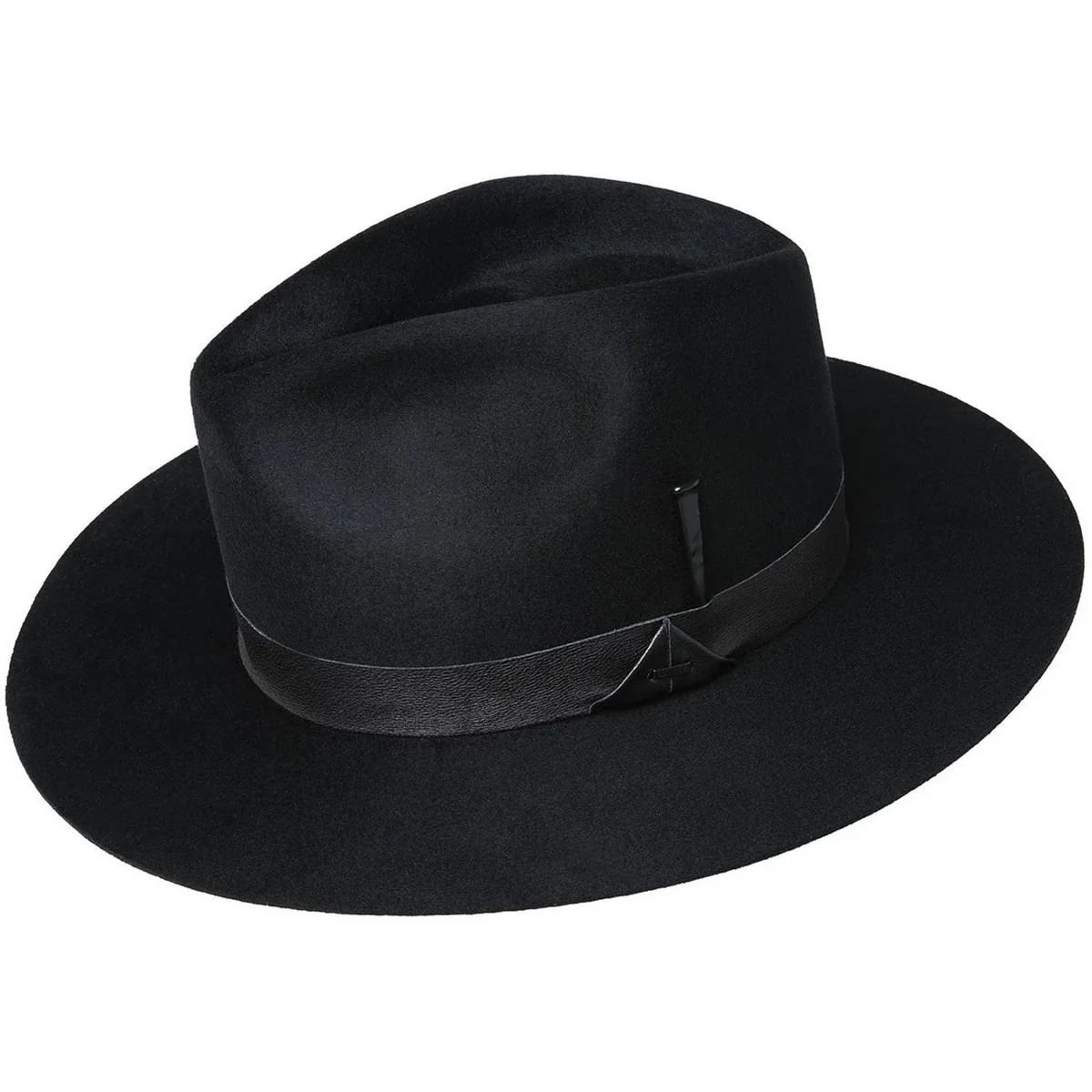 Godwin Elite Superfine Velour Wool Felt Fedora Hat - Image 4