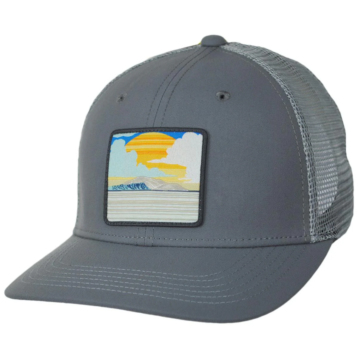 Golden Hour Trucker Snapback Baseball Cap