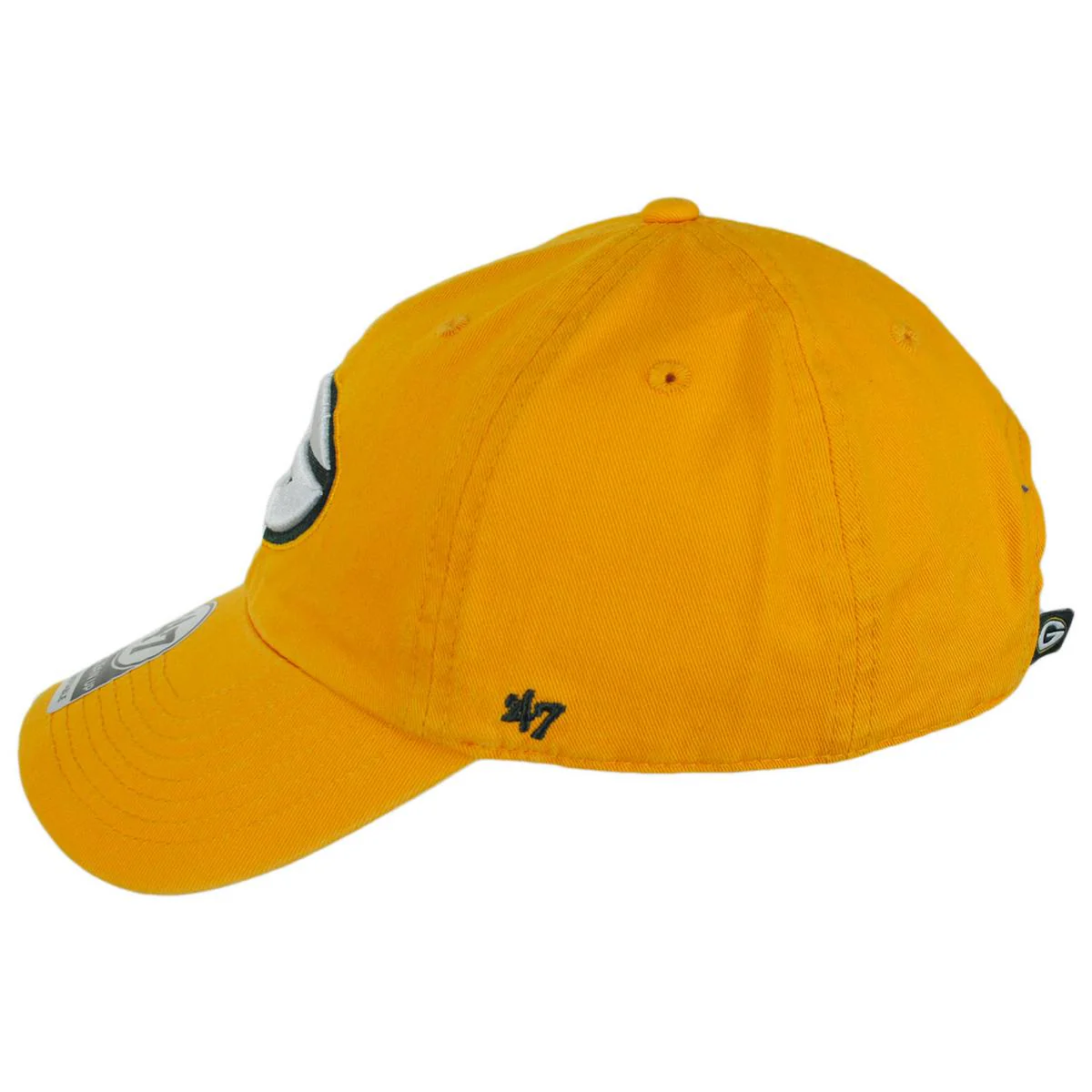 Green Bay Packers NFL Clean Up Strapback Baseball Cap Dad Hat - Image 8