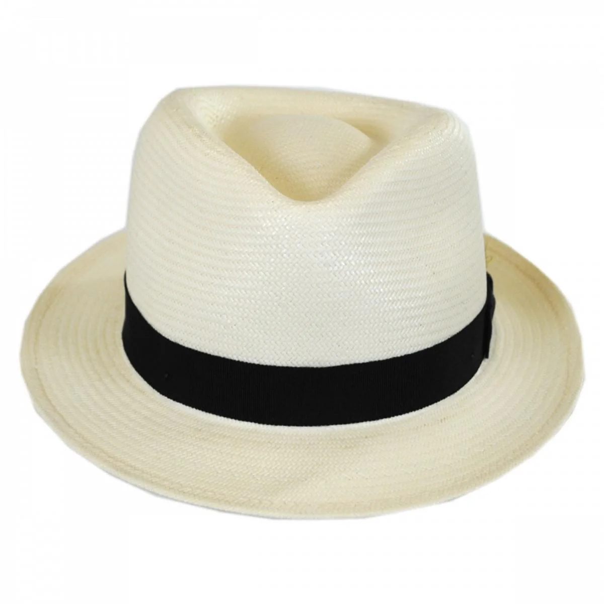 Guthrie Shantung Straw Fedora Hat - Image 3